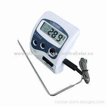 Digital Cooking Thermometer, Time Preset Function